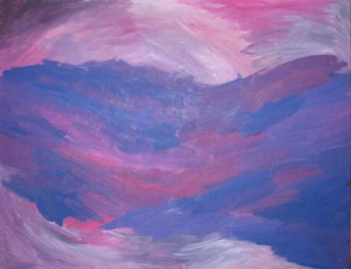 mountain painting purple mountains painting abstract expressionism