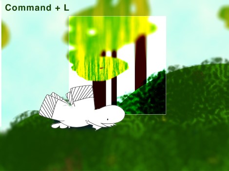 screenshot of animation featuring levels