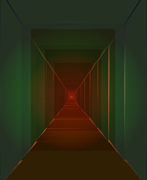 hallway abstract