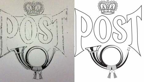 mailbox post sticker restoration 