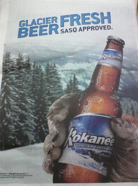kokanee beer ad kokanee beer ad