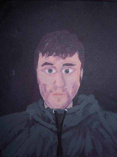 self portrait of mike o