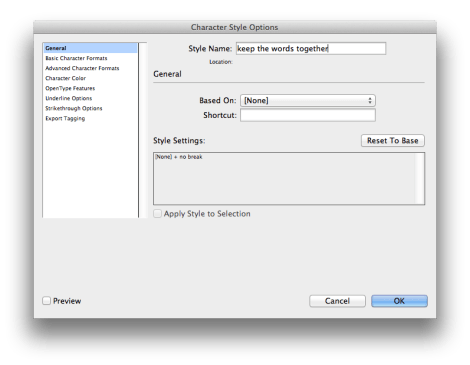 keepwordstogether screen grab indesign