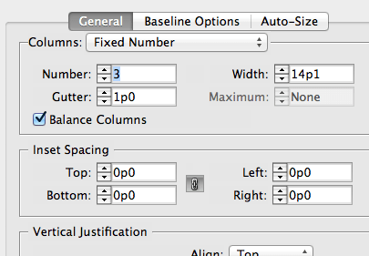 balance columns and align to baseline grid