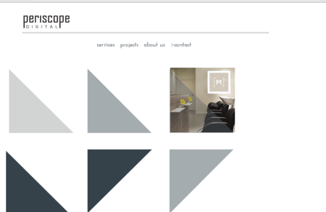 screenshot of persicope digital on tablet