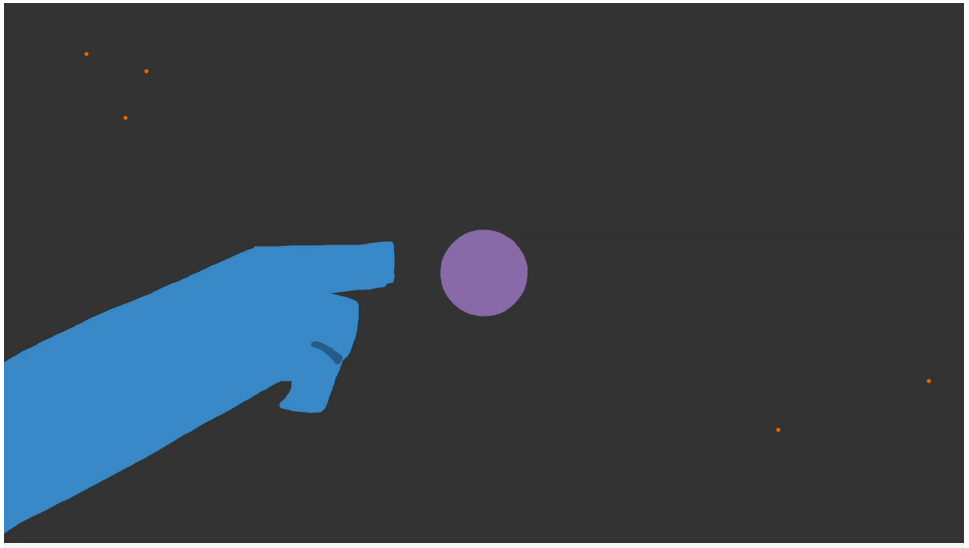 Screenshot from "Fight for Everyone" music video.