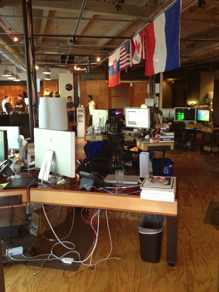 Digital Kitchen's work space