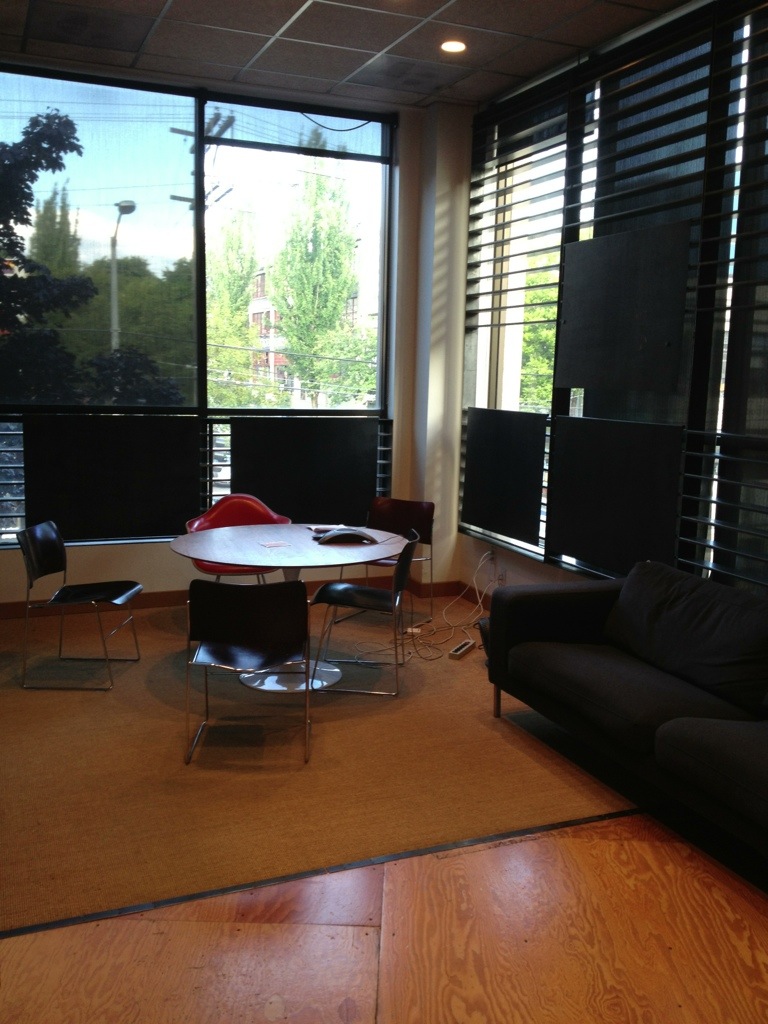 Digital Kitchen's corner conference room Digital Kitchen's corner conference room