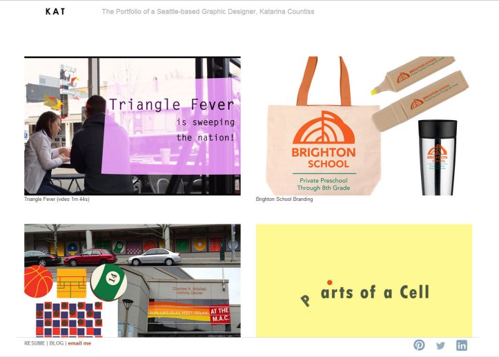 My New Portfolio Landing Page