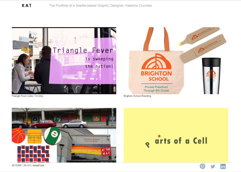 My New Portfolio Landing Page