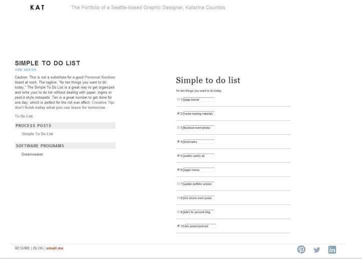 Link for website not given emphasis